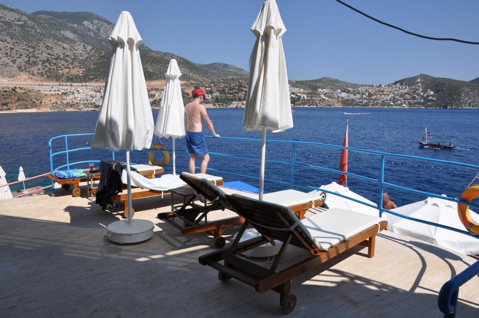 Caretta Hotel Kalkan Esterno foto